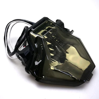 Potrivit Pentru Yamaha MT07 YZF R25 R3 Motocicleta Super-Luminos Coada de Lumină LED-uri Integrate Semnal de Lumină