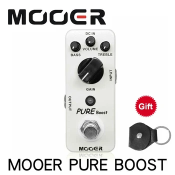 Mooer MBT2 Pur Stimula Micro Mini Boost Pedala de Efect pentru Chitara Electrica True Bypass