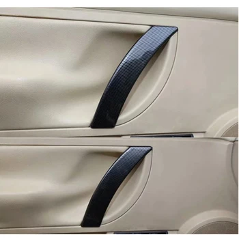 Pentru Beetle 2003-2010 Fibra de Carbon ABS Masina Usa de Interior Mâner Castron Protector Capac masca de Styling Auto