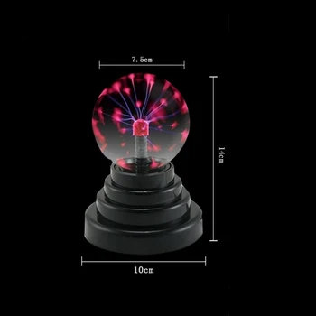 USB Plasma Ball Magic Moon Lampa Electrostatic Sfera Bec Atinge Noutatea Proiectului Novedades Acasă Decorare Accesorii
