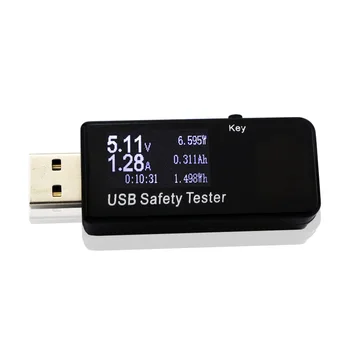 Digital USB Power Meter Multimetru Tester Tensiune Curent Monitor 3V-30V Încărcare Rapidă Banca de Putere de Tensiune Contor de Energie