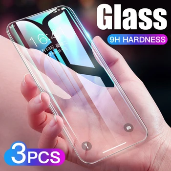 3PCS sticla Temperata pentru huawei y6 p smart Plus 2018 2019 Z Ecran de Sticlă Protector pe huawey onoare 9x pro lite sticlă de protecție
