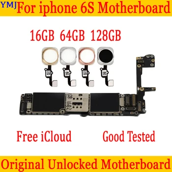 Fabrica de deblocat pentru 6S iphone 6 S Placa de baza Cu Touch ID/Fara Touch ID,Original, deblocat pentru iphone 6S Placa de baza MB Placa