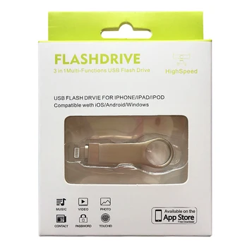 USB Flash Drive Pentru iPhone X/8/7/7 Plus/6/6s/5/SE/ipad OTG Pen Drive HD Stick de Memorie 8G 16G 32G 64G 128G Pendrive usb 3.0