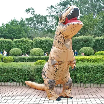 Hot T-REX Gonflabil Dinozaur petrecere cu Costume Cosplay, costume Fantezie Mascota Anime Costum de halloween Pentru adulti copii Dino Desene animate