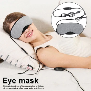 1buc Nou Control al Temperaturii de Căldură Abur Bumbac Masca de Ochi Uscat Obosit Comprima USB Fierbinte Tampoane Ochi de Îngrijire