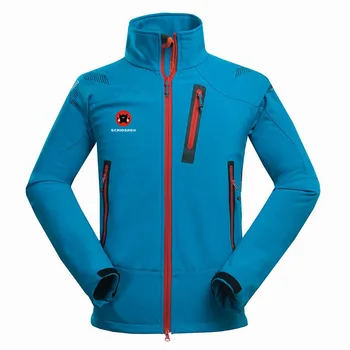 Iarna în aer liber Masculin Soft shell Geaca Impermeabila Termice Alpinism Sport Anti-UV Jacheta Fleece Respirabil