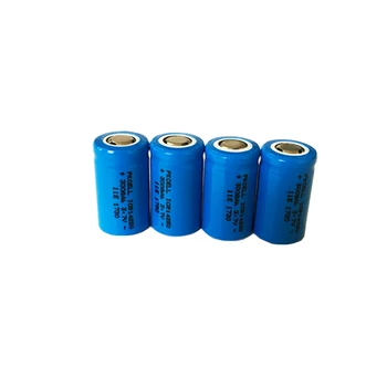 PKCELL 1/2AA 3.7 V li-ion Baterie Reîncărcabilă ICR14250 ICR 14250 14.5*25.0 mm Flat top Pentru torch, faruri,vape,ecig,far