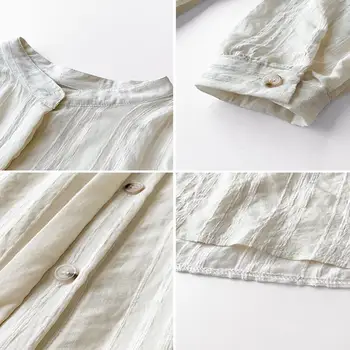 Bluze Tricouri Femei Stand Guler Masiv Vintage All-meci în Vrac de Mari Dimensiuni 4XL Simplu Harajuku Casual de Toamna Subțire Ulzzang Proaspete
