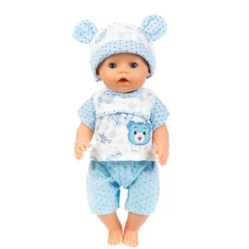 7Color alege Scurtă Papusa Haine Purta potrivi 43cm Baby Doll Haine si Accesorii, pentru Copii cel mai bun Cadou de Ziua de nastere