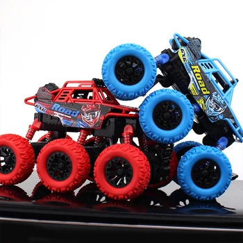 Model Toddler Anti-Șoc Inerție Cadou Jucarii Aliaj 6 Roți În Aer Liber Crawler Vehicul Off-Road Monster Truck Frecare Alimentat
