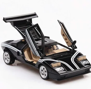 1/32 Diecasts Vehicule De Jucărie Aliaj Model De Masina De Jucarie Cu Trage Înapoi Intermitent Pentru Copii Cadou De Colectie