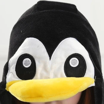 Funny Animal Kigurumi Scutec Pentru Adulți, Toate într-O singură Femei Pinguin Pijamale Pijamale Barbati Halloween Cosplay Siamezi Costum Onsie