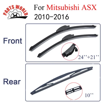 Partsword din Față Și din Spate Ștergător Lame Pentru Mitsubishi ASX 2010-2016 Parbriz Cauciuc Accesorii Auto