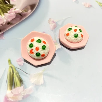 20buc/Set Asociat Amestecat Simulare Chineză Tort Figurine in Miniatura Mâncare Japoneză Magnet de Frigider Meserii Caz de Telefon Accesoriu