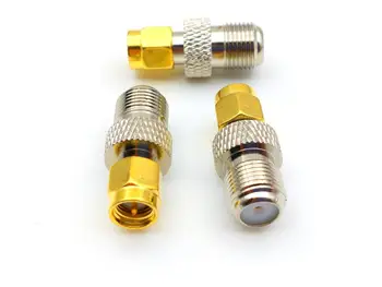 10BUC/50PCS F Tip Feminin Jack să-SMA male plug RF coaxial adaptor