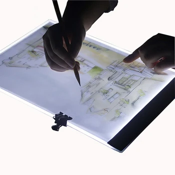 Ultra Subțire A5 CONDUS Tabletă Grafică Comprimat Desen Desen Bord, Caseta de Lumina Contur Masă Pad Diamant Pictura Broderie Instrumente