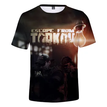 Escape from Tarkov Joc 3D tricou 2020 Băiat Nou Harajuku camasi de Vara Streetwear Tricou T-shirt, Bluze Casual Mens Îmbrăcăminte