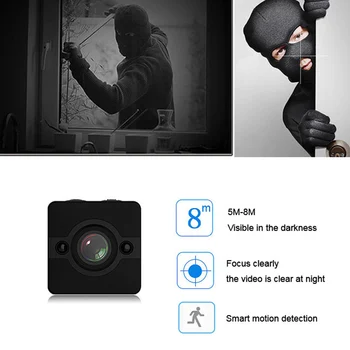 SQ12 Secret de Securitate Cctv Wireless Mini Camera Sport Rezistent la Apa Camera Invizibil 1080P Wifi Usb Camere