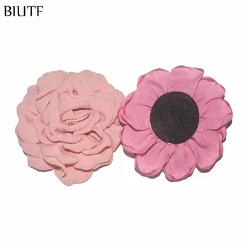 10buc/lot 3.5 inch Coreea de Cânepă Ars de Flori cu Părul Clip Minunat Camellia Floare Flori Pălării TH258