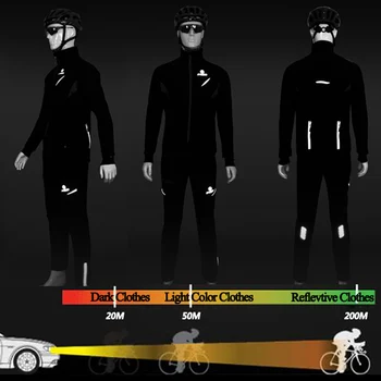 X-TIGRU Waterproof, Windproof Ciclism Jacheta de Iarna Fleece Termic Ciclism Strat Reflectorizant Îmbrăcăminte de Biciclete Biciclete de Munte de Tricouri