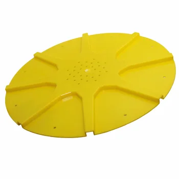 1 buc Disc Anti-Escape de albine Apicultura Instrumente Stup Jos Galben din Plastic Anti Scape Echipamente Apicultura
