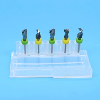 6.1 6.2 mm mm 6.3 mm 6,4 mm 6.5 mm 8.0 mm 6,35 mm 5 buc/set Carbură Dremel PCB burghie de Imprimare Circuitul Mini CNC de Foraj Biți Set