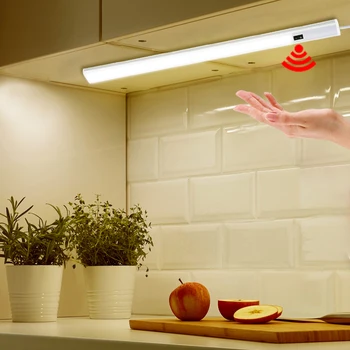 Bucătărie CONDUS În Cabinetul Lumini 30 40 50 cm 12V LED Dulap Lampa Cu Senzor IR Pentru Bucatarie Dormitor Studiu Cabinet Vin de Iluminat