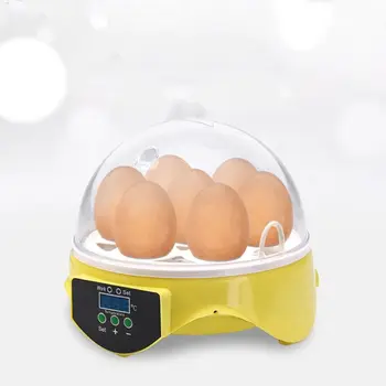 Smart Home 7 Grila de oua Incubator Digital Mini Păsări de curte Pui de Rață Hatcher K4UA