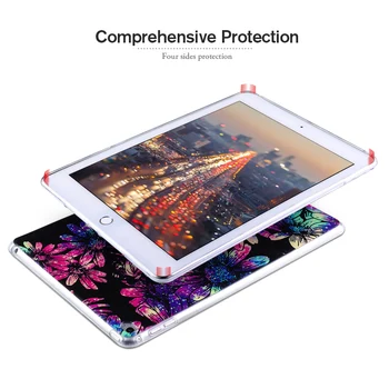Caz Pentru Samsung Galaxy Tab a 8.0 2019 Cazul SM-T290 SM-T295 8.0 inch Moale Pictat Desene animate Silicon Tableta Capace de Protecție