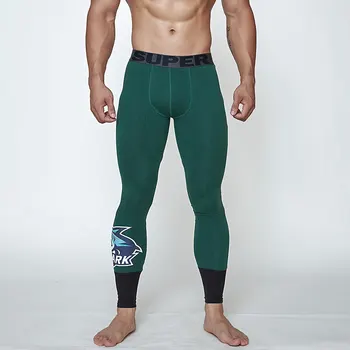 Moda pentru bărbați Sexy Cald Lung Johns Termică Mens Bumbac Fin de Catifea de Toamnă și de Iarnă Sport Respirabil Strans Pantaloni Legging