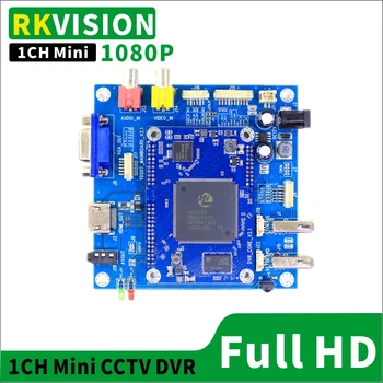 1ch mini HD real-time recorder video de bord AHD1080P DVR CCTV conducte subterane de detectare OSD caracter suprapunere schema