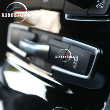 Pentru BMW Seria 2 Gran Tourer F46 2016 2x Chrome ABS Centru de Butoane de Control de Acoperire Cadru Trim
