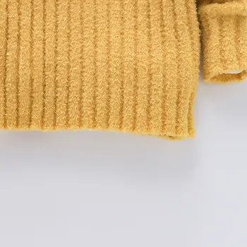 Lawadka Gros de Iarna de Cald Pulover Pulovere Tricotate Solid Îmbrăcăminte pentru Copii Snow Copii Fete Baieti Haine de la 1 la 8 Ani