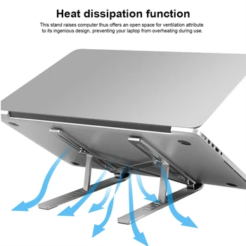 Suport pentru Laptop pentru MacBook Pro Notebook Stand Pliabil din Aliaj de Aluminiu Tableta Stand Suport Laptop de Răcire Suport pentru Notebook