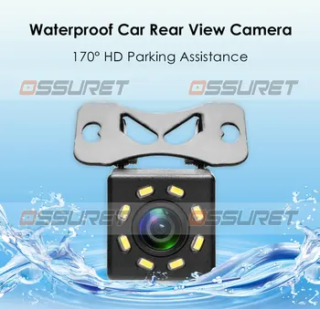 Rezistent la apa 170 HD Ambalare Asistență Viziune de Noapte, Parcare Auto Reverse Camera reglabil suport Auto Universal din Spate Vedere aparat de Fotografiat