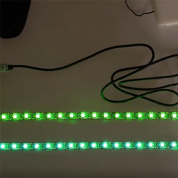 Pliabil Benzi cu LED-uri Lanterna Bar Lampa Pentru Xiaomi M365 Scuter Electric Skateboard Noapte cu Bicicleta de Siguranță lampa de control