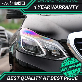 AKD Styling Auto Lampă de Cap pentru W212 Faruri 2013-2016 W211 E200 E300 E260 LED Faruri LED DRL Hid Bi-Xenon, Accesorii Auto