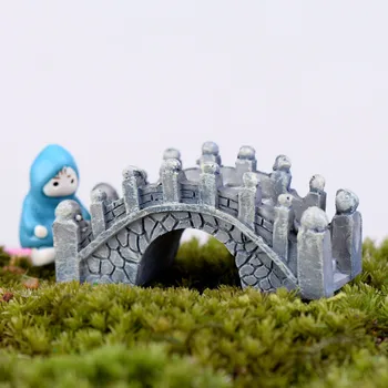 10buc Mini Simulat Rășină Piatră Ornamente Arc de Pod Zână Grădină de Miniaturi, Figurine Micro Peisaj Acasă Decoratiuni de Gradina