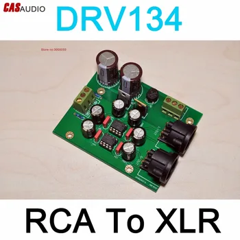 DRV134 RCA Dezechilibrată A Echilibrat XLR Adaptor Convertor DRV134 de Înaltă Performanță RCA la XLR Converter Pentru Preamplificator Amplificator Audio