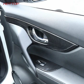 Comutatoarele geamurilor Acoperire Pentru Nissan X TRAIL X-trail Xtrail Rogue T32 2016 2017 2018 ABS, Accesorii Auto Interior