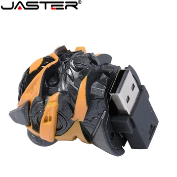 JASTER Rece USB 2.0 Flashdrive Seria Transformers Bumblebee Degetul mare Stick de Memorie 4GB 8GB 16GB 32GB 64GB 128GB pendrive U Disc