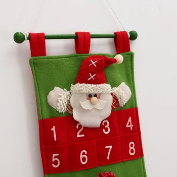 Creative Decoratiuni De Craciun De Crăciun Temă De Design Fermecător Frumos Calendar De Craciun Pandantiv Calendare De Advent Decor