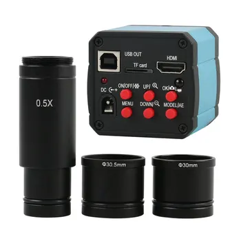 18MP 1080P 60FPS HDMI USB Electronice Ocular Microscop Video Camera de Montaj Dimensiuni 23.2 mm Cu Inel de Adaptoare 30mm 30.5 mm