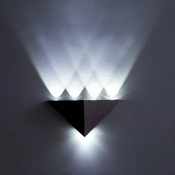 Dormitor Decor de Perete de Lumină 5W transfrontaliere LED-uri Triunghiulare Coridor Lampa RGB KTV Fundal LED-uri Lămpi de Perete pentru Camera de zi