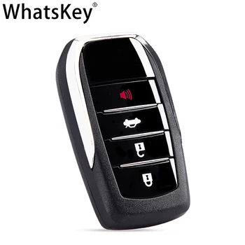 WhatsKey, Mașină Smart Card, Pentru Toyota PRADO, Coroana, Corolla, RAV4, Highlander, CHR, Land Cruiser, de la Distanță Cheie Shell, Fob Caz