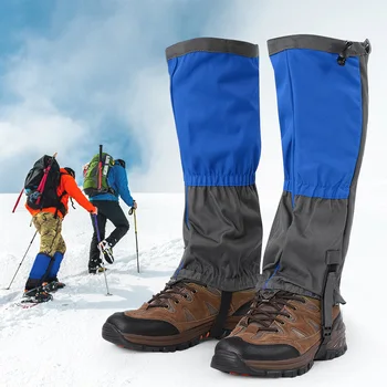 1 Pereche Unisex Exterior Impermeabil Picior Acoperă Jambiere Jambiere Alpinism, Camping, Drumeții, Schi Boot De Călătorie De Pantofi Ghete De Protecție Picior