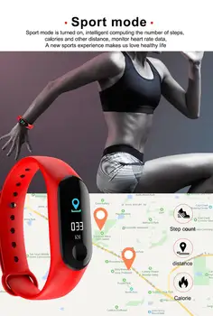 Bluetooth Smart Band Brățară Inteligent Smartwatch Touch Screen Monitor De Ritm Cardiac Smartband Fitness Tracker De Sănătate Bratara Ceas