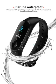 Bluetooth Smart Band Brățară Inteligent Smartwatch Touch Screen Monitor De Ritm Cardiac Smartband Fitness Tracker De Sănătate Bratara Ceas