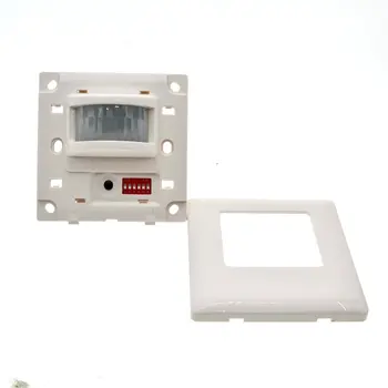 Mi Lumina Senzor PIR Infrarosu IR Comutator AC180-240V Tip de Perete Corpului Uman Inducție Automată Modulul de Lumina Senzor Comutator